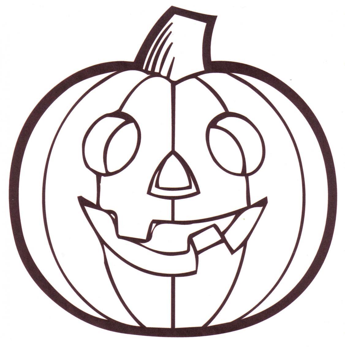 Halloween Pumpkin Coloring Pages Baby