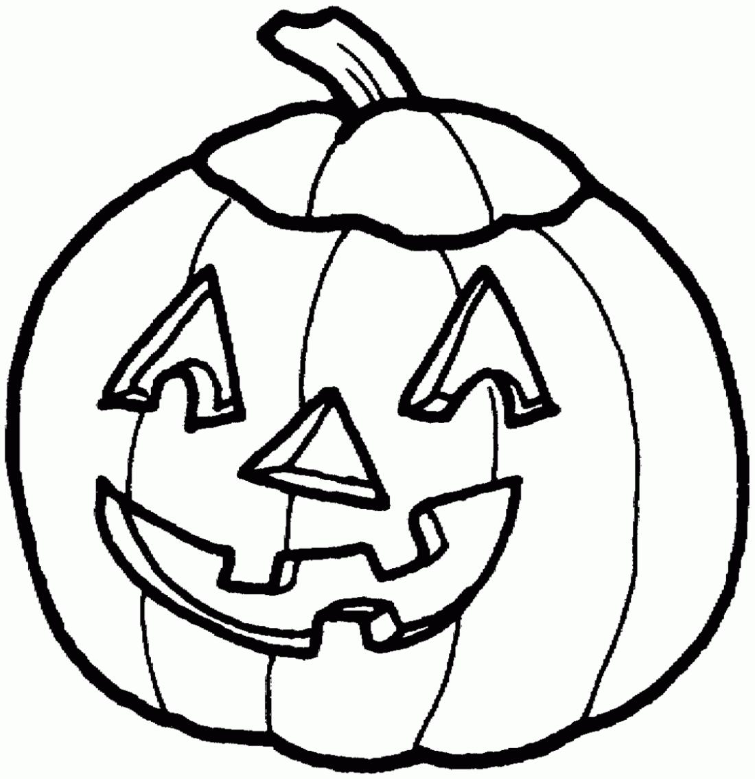 Halloween Pumpkin Coloring Pages Download Free