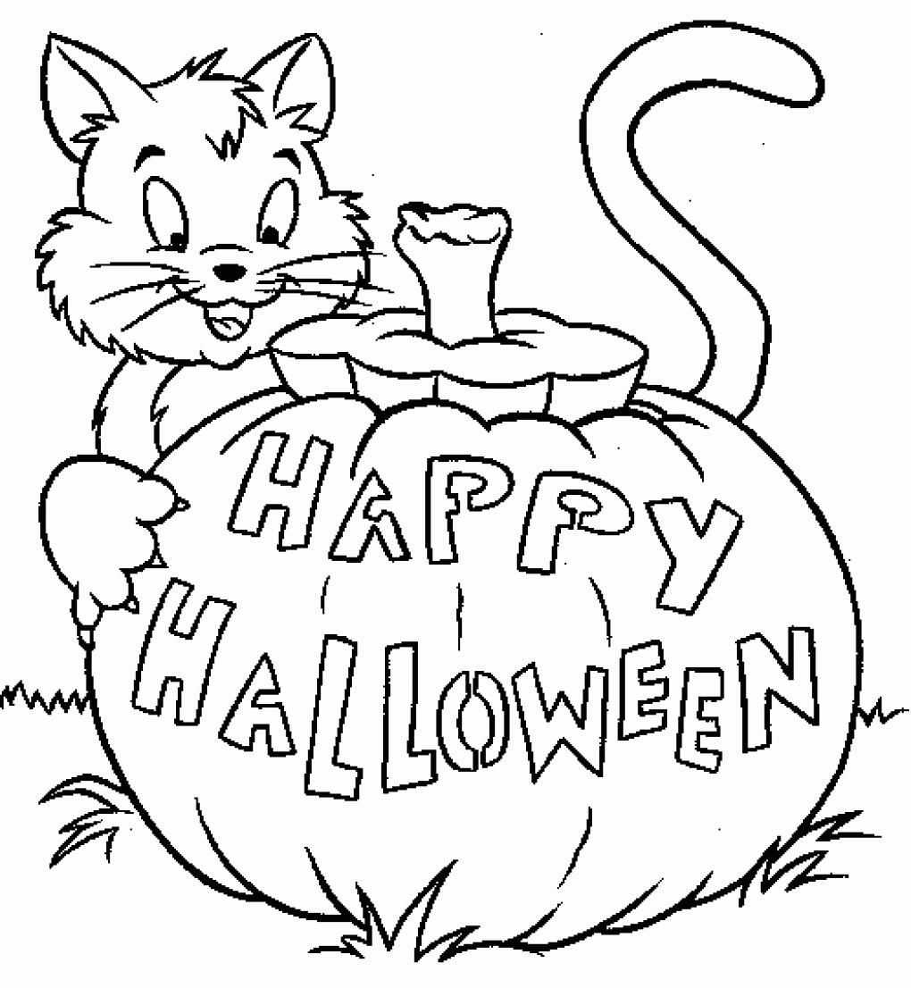 Halloween Spider Coloring Pages