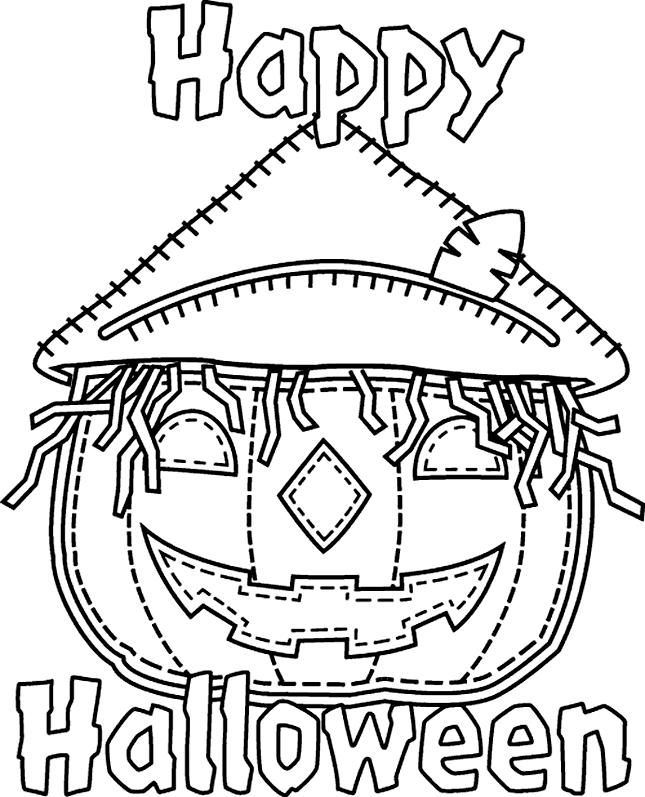 Halloween Vampire Coloring Pages