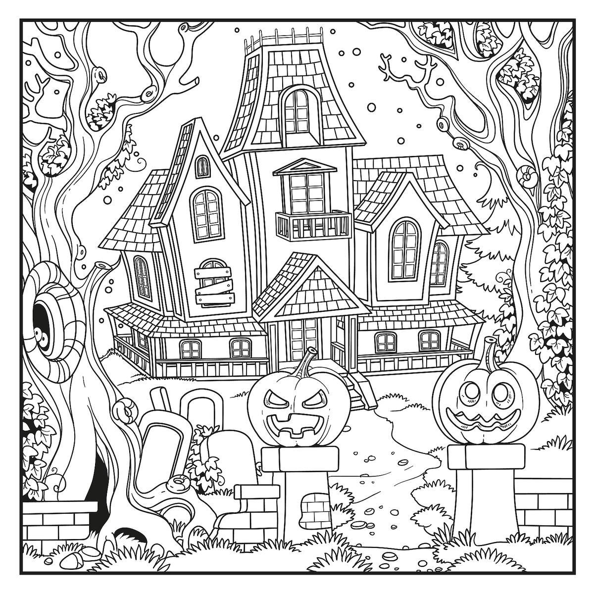 Halloween Witch Coloring Pages