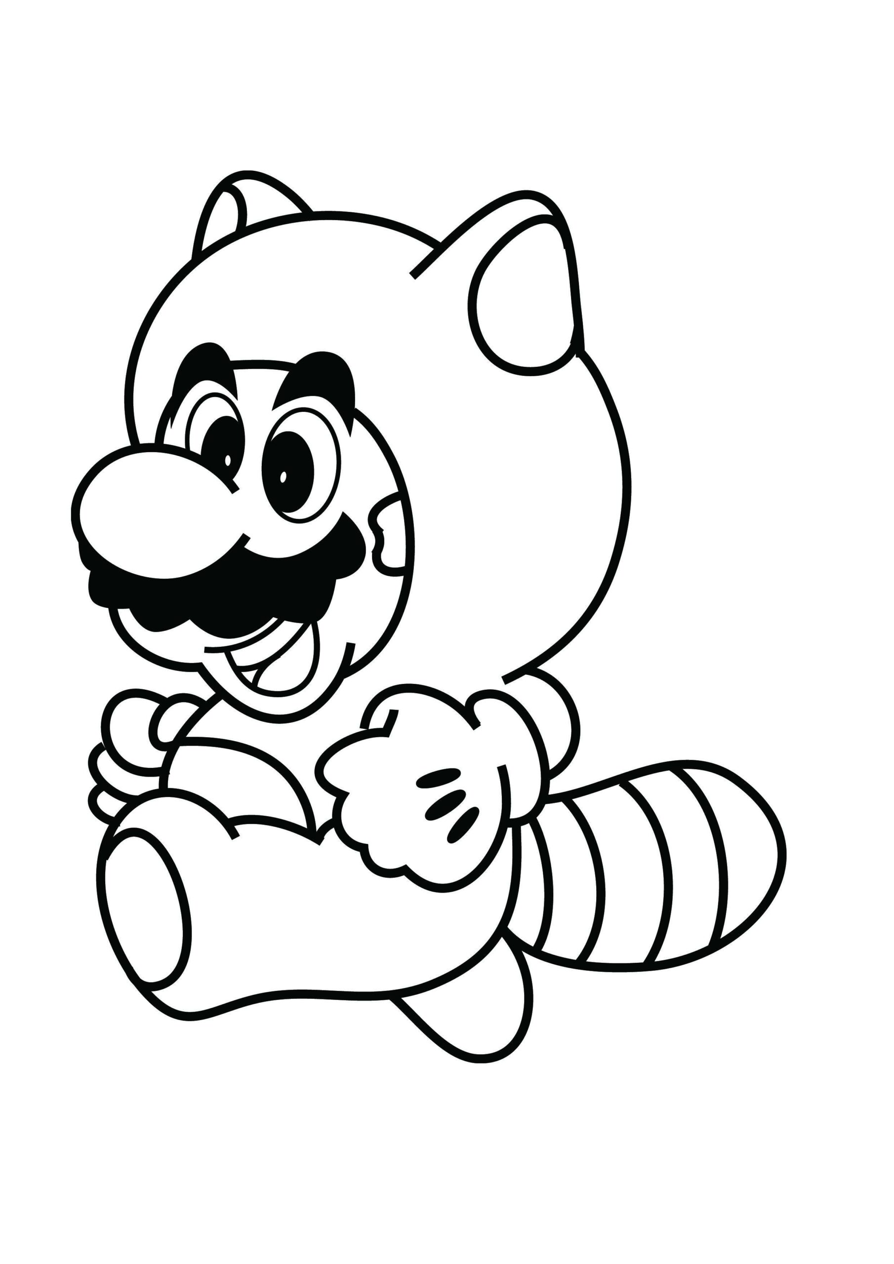 Mario Coloring Page Printables