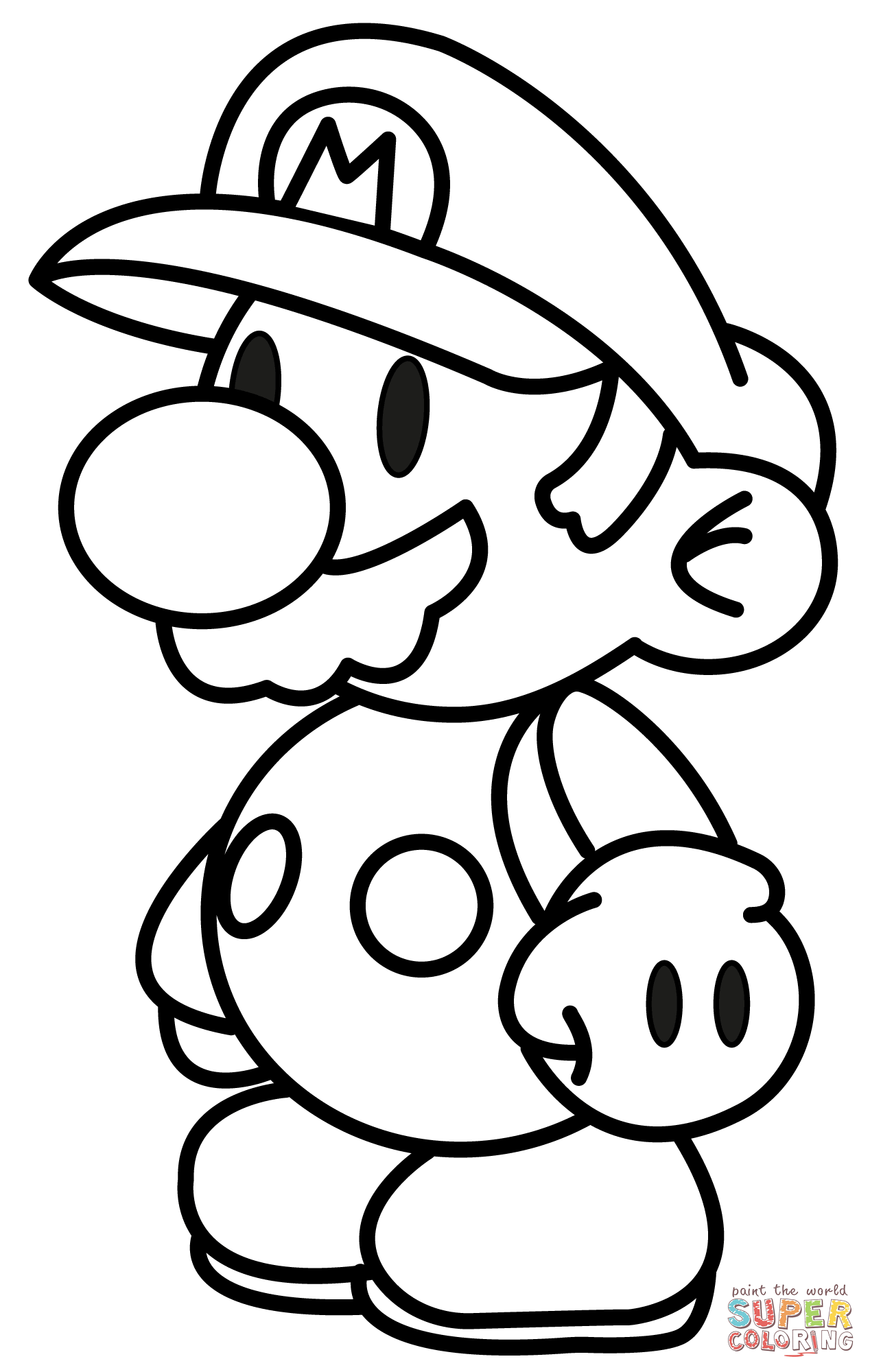 Mario Coloring Pictures