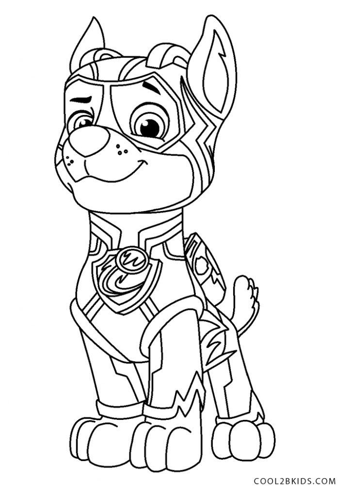 Paw Patrol activity sheets for kids