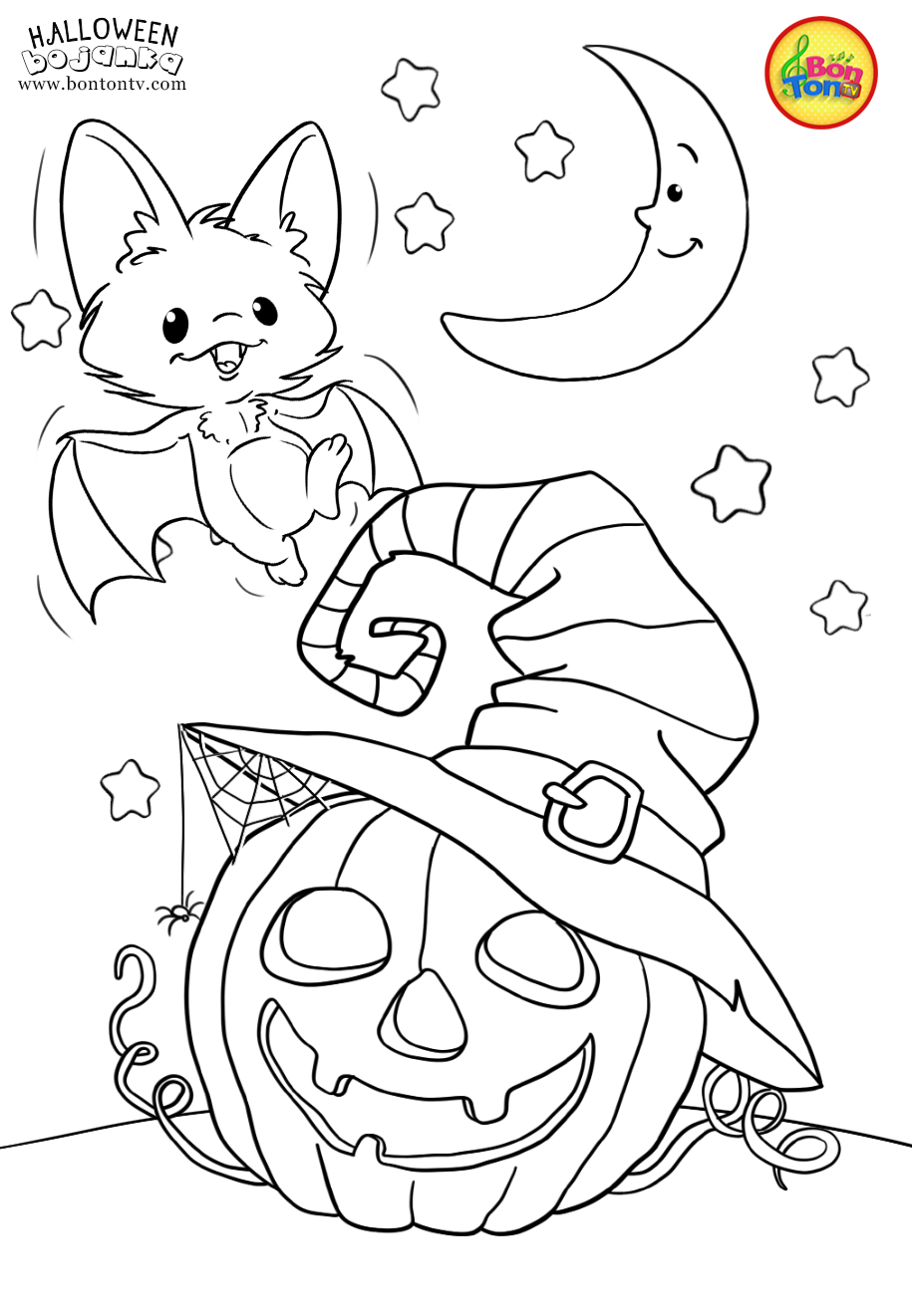 Printable Halloween Coloring Pages