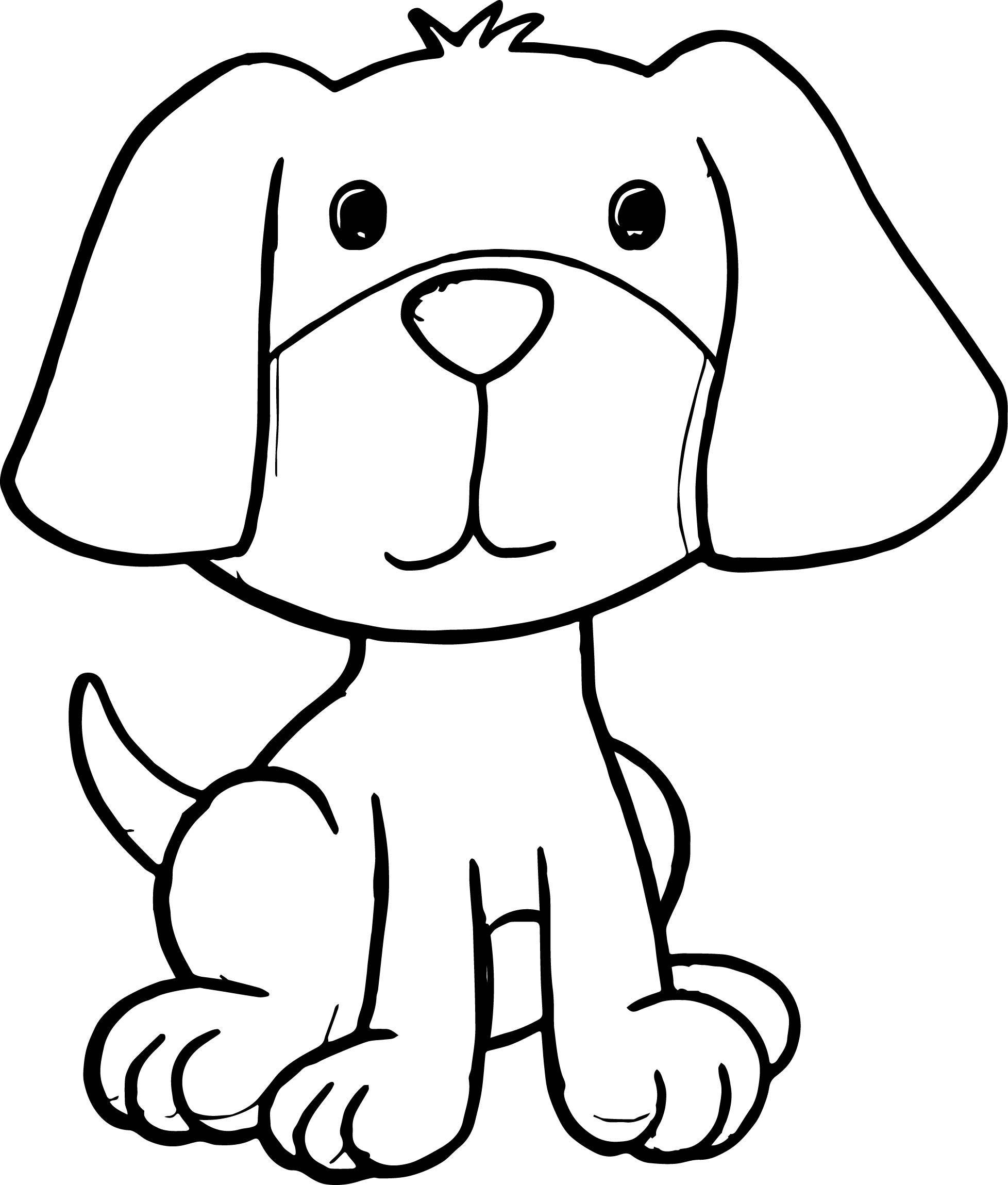 Puppy And Kitten Coloring Pages