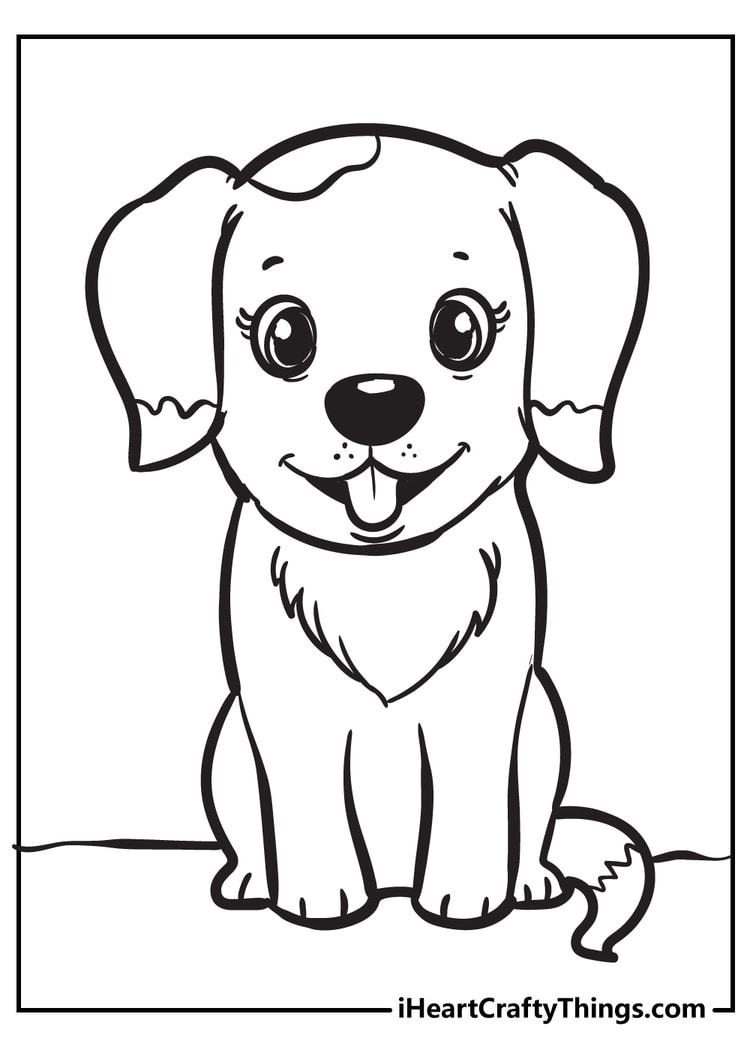 Puppy Breed Coloring Pages