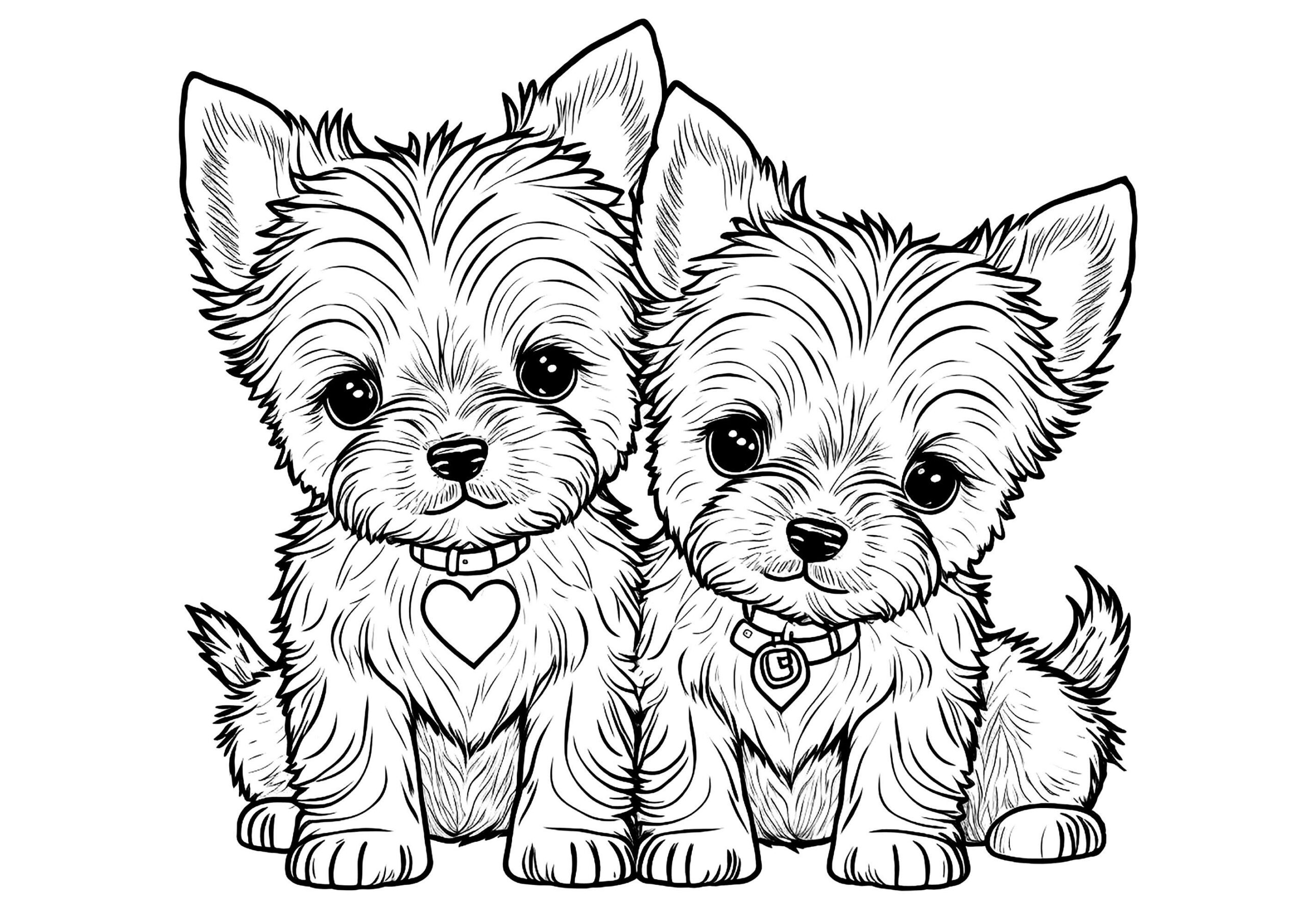 Puppy Puppy Coloring Activities