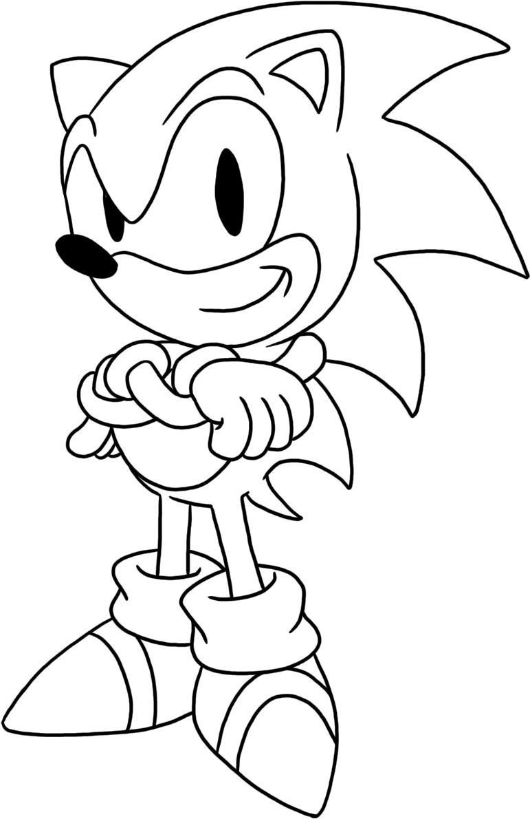 Sonic Adventure Series Coloring Pages