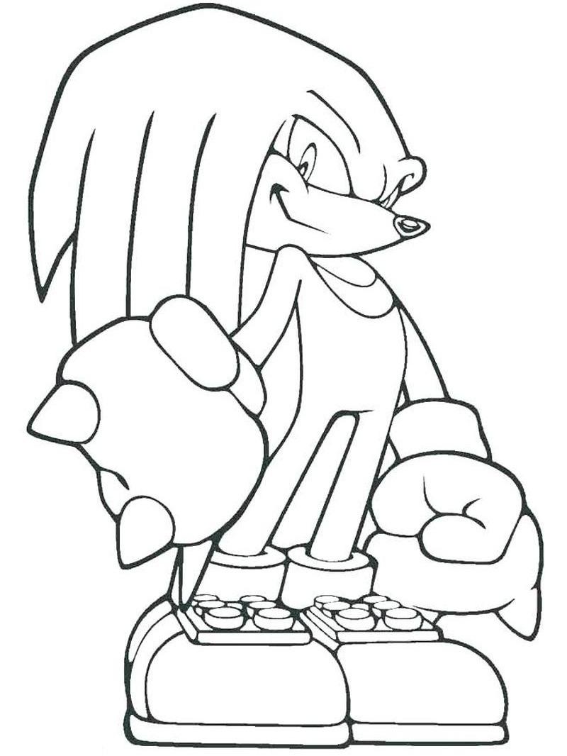 Sonic Cartoon Art Pages