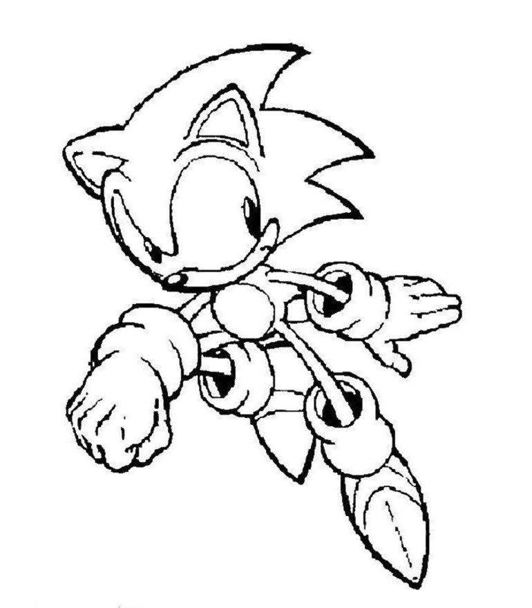 Sonic Character Coloring Activities