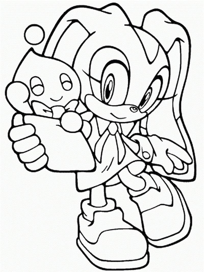 Sonic Character Sketches For Coloring