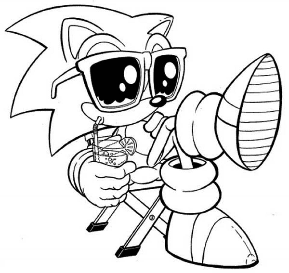 Sonic Team Coloring Printables