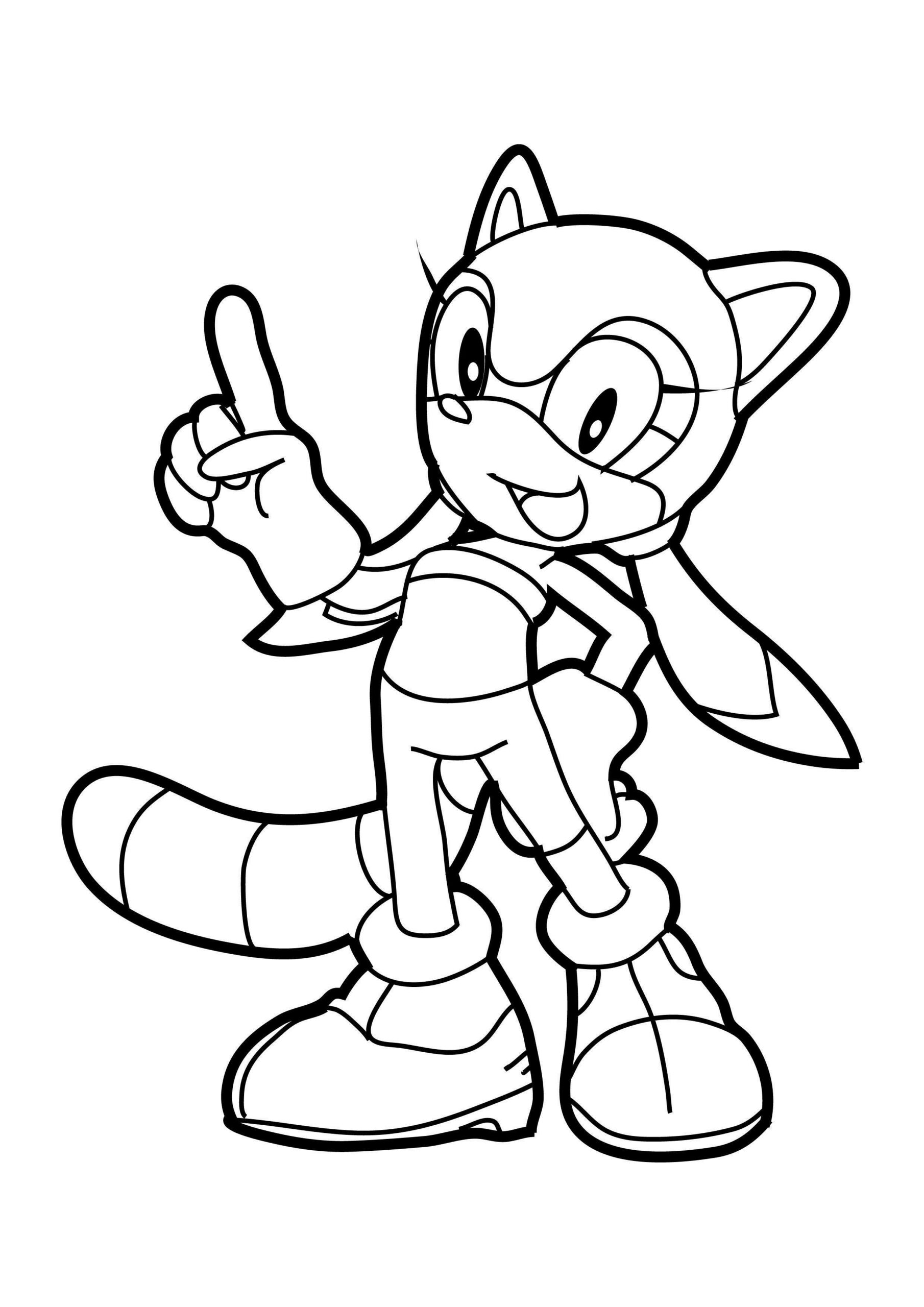 Sonic The Hedgehog Coloring Sheets