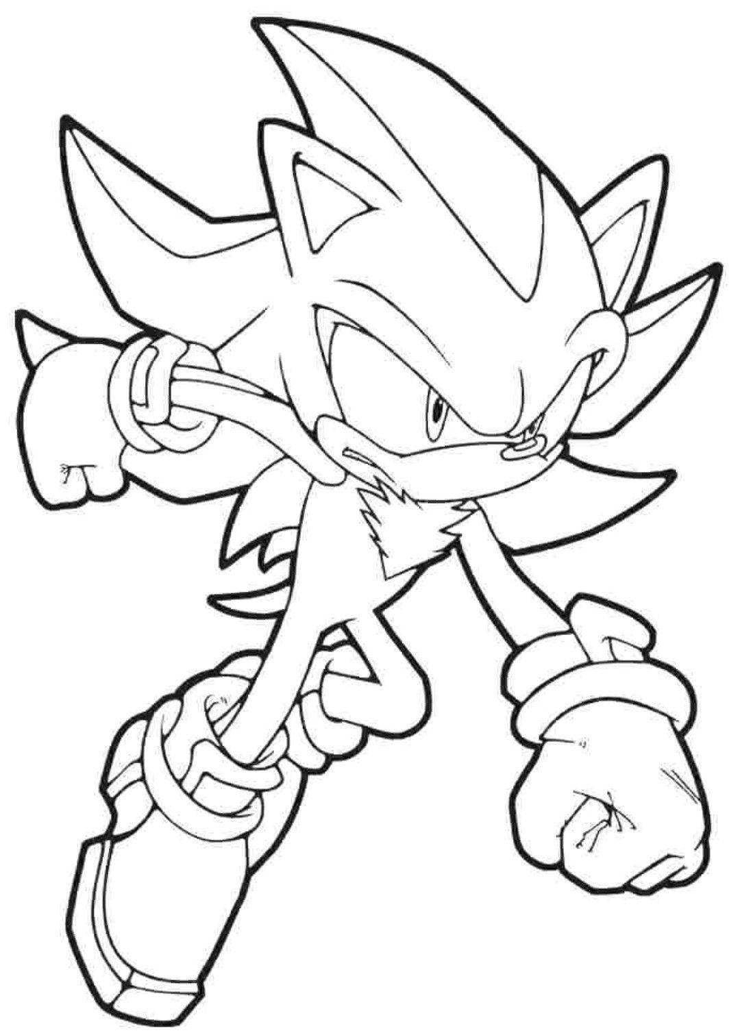 Sonic The Hedgehog Family Coloring Sheets