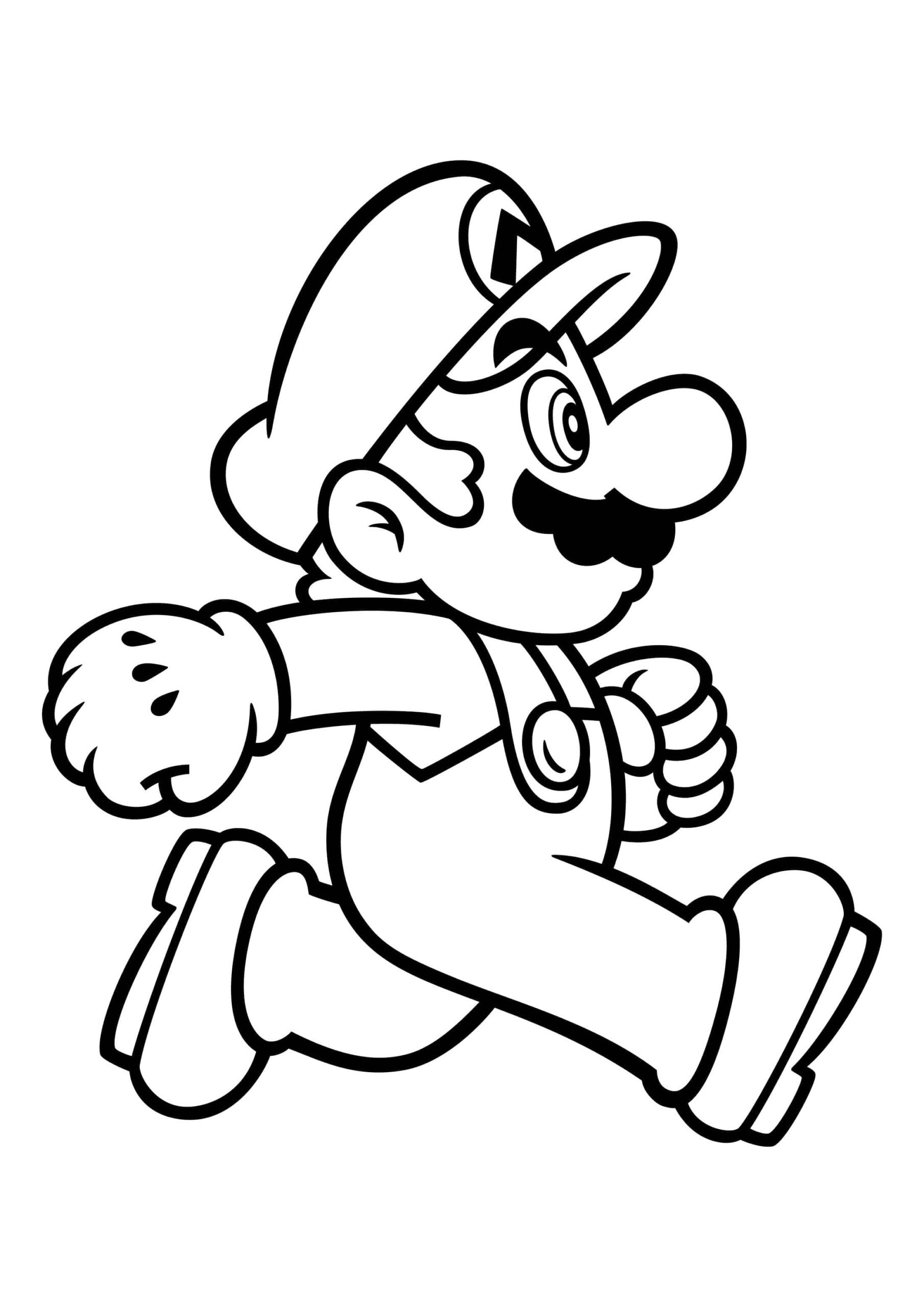 Super Mario Coloring Images