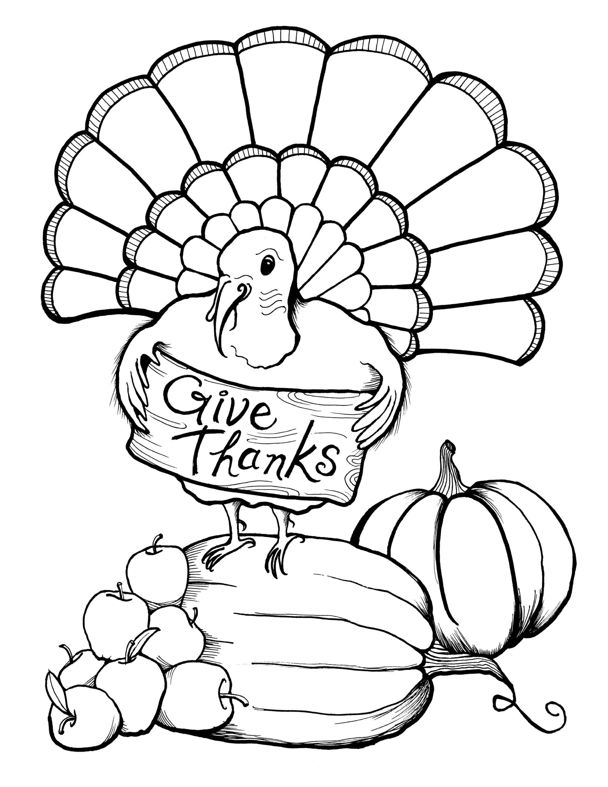 Thanksgiving Coloring Pages Bible