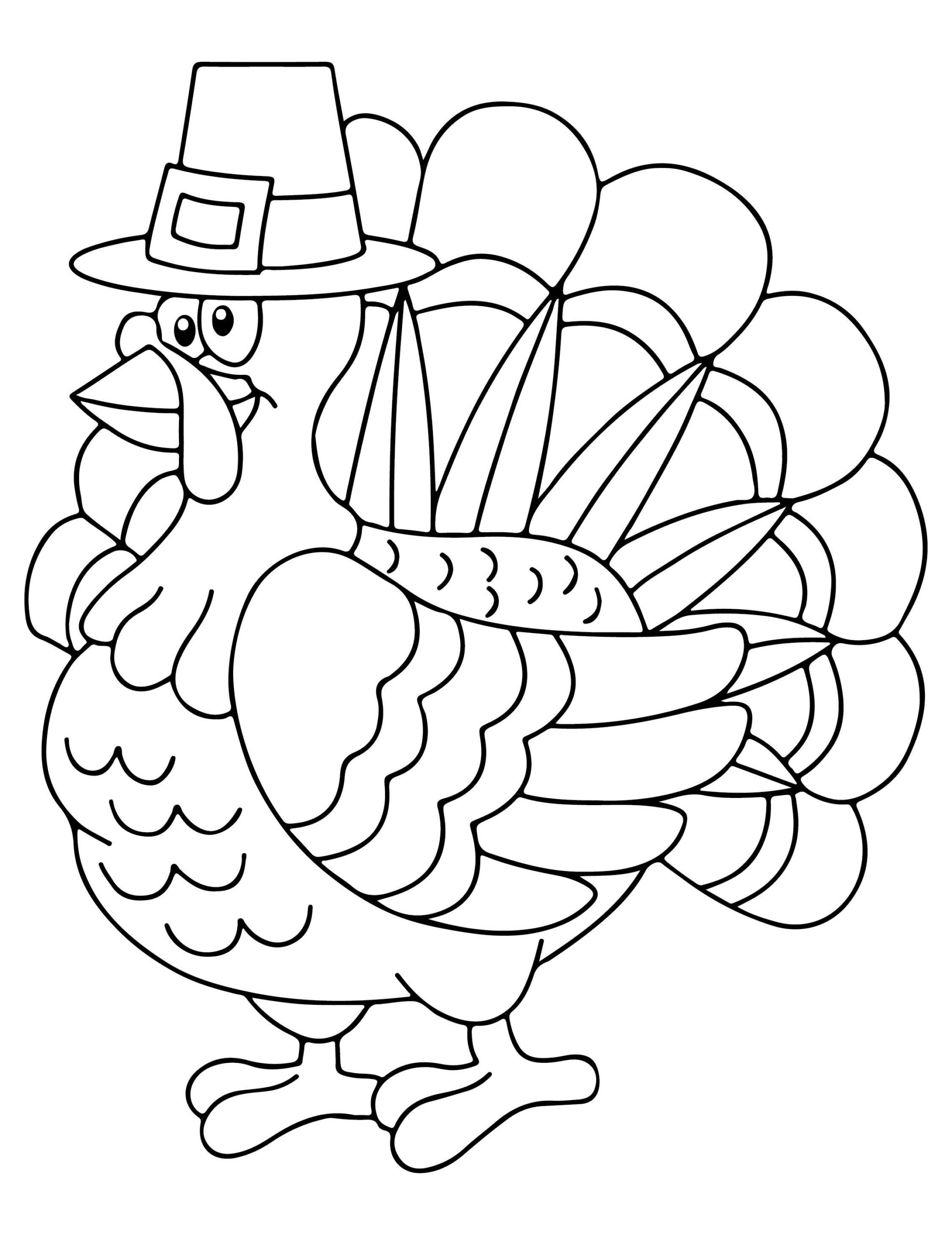 Thanksgiving Coloring Pages Clipart