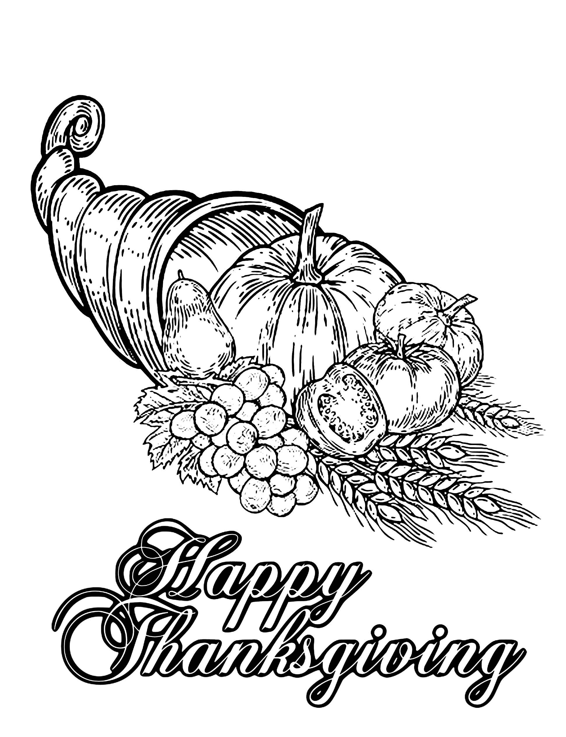 Thanksgiving Coloring Pages Crayola