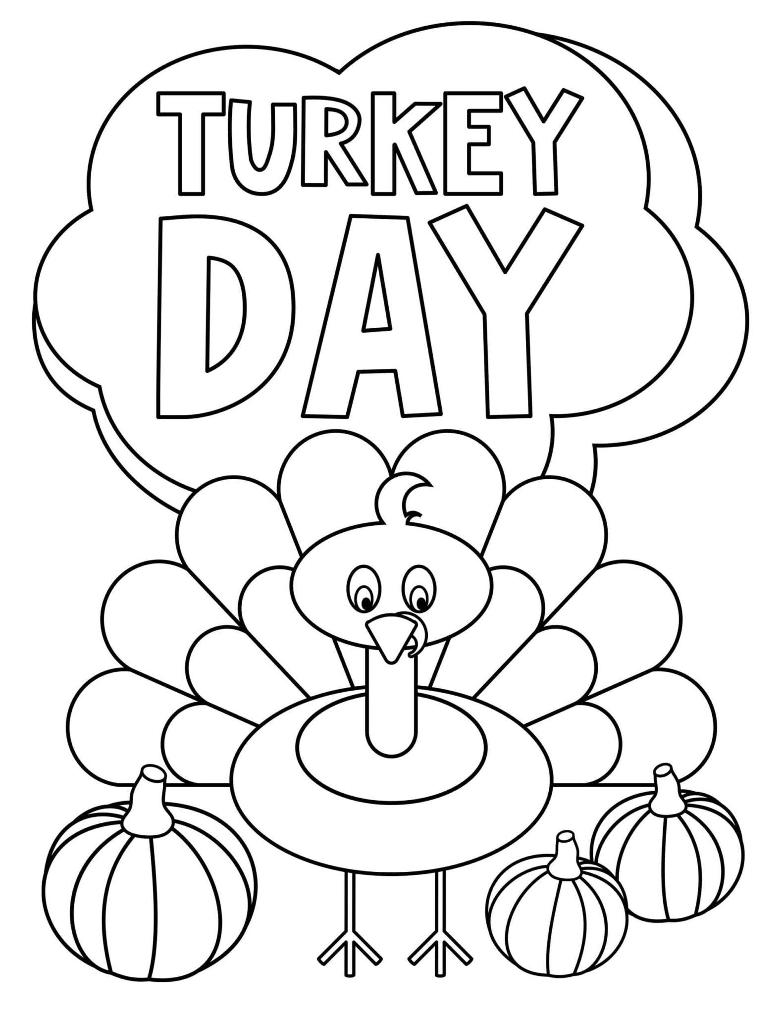 Thanksgiving Coloring Pages I Am Thankful For