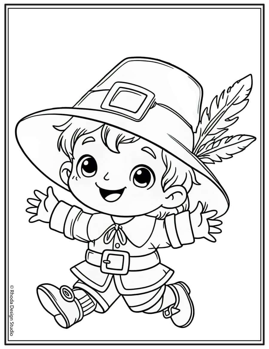 25 Free Printable Thanksgiving Coloring Pages For Kids