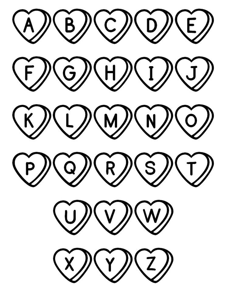 30 Alphabet Coloring Pages For Kids