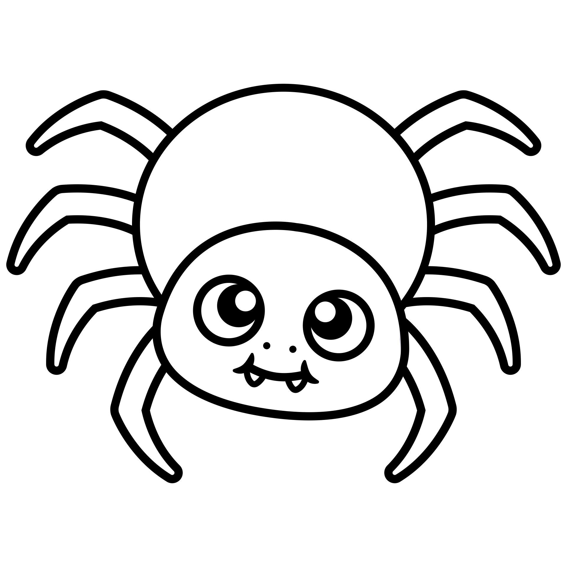 30 Spider Coloring Pages For Toddlers Free