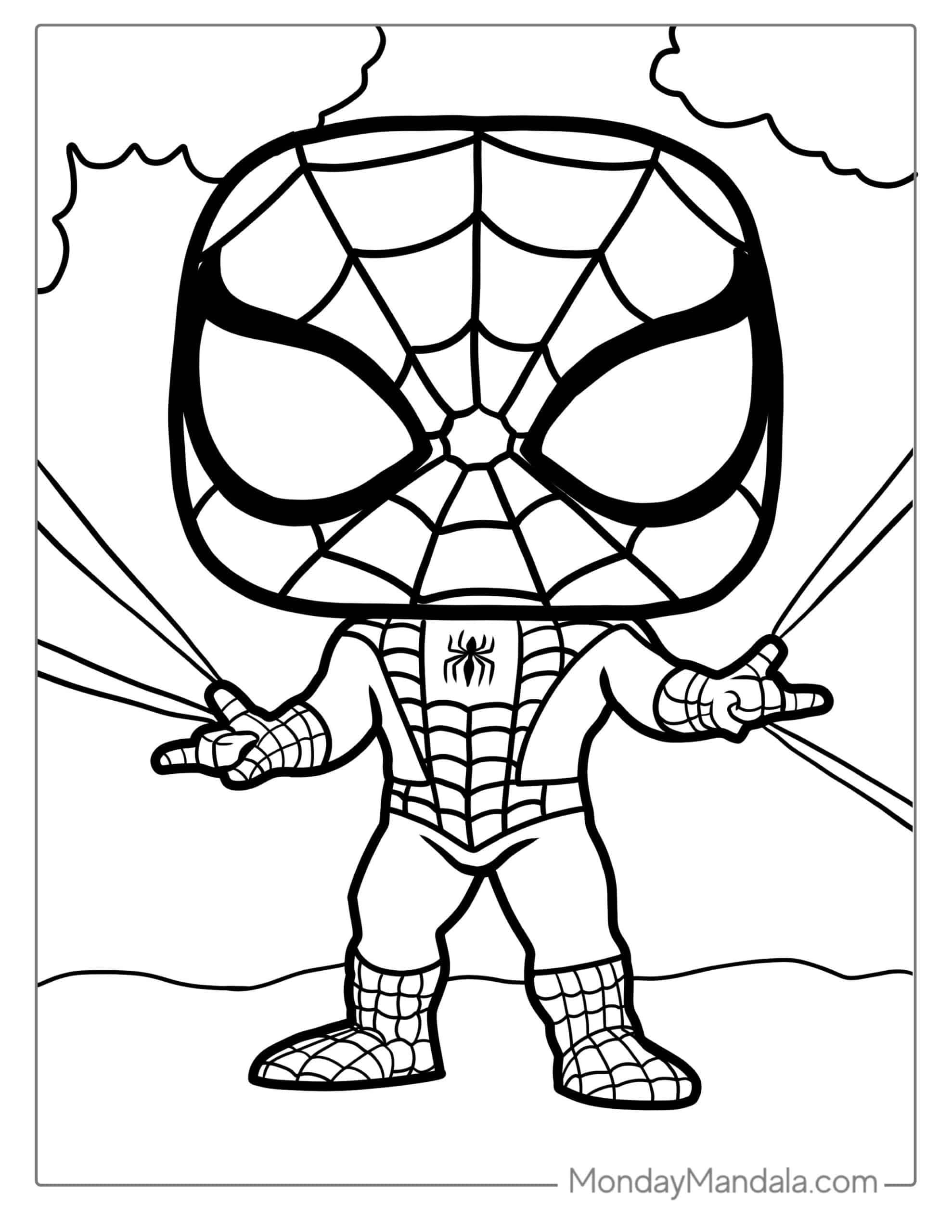 30 Spider Man Avengers Coloring Pages Pdf