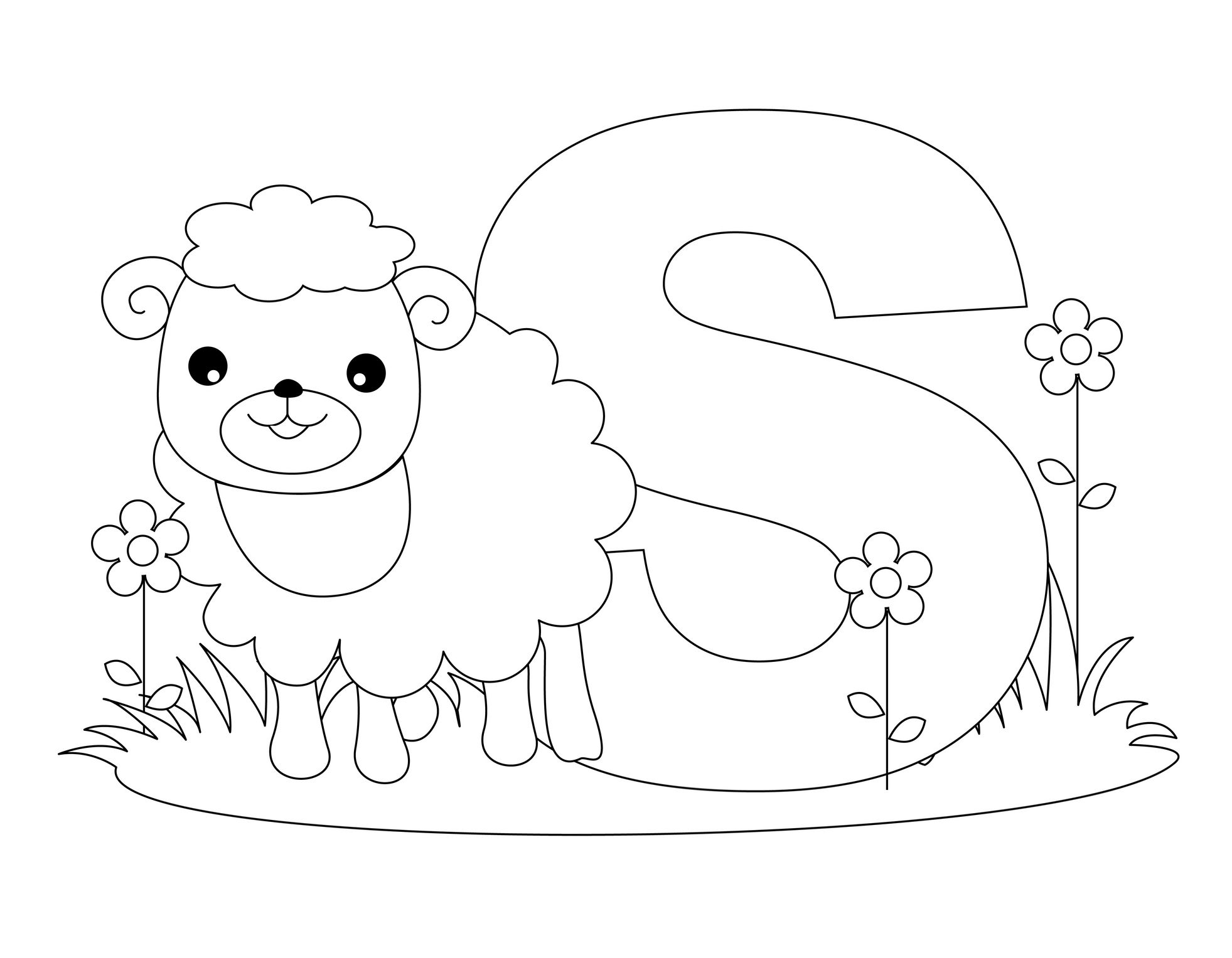 45 Alphabet Coloring Pages For Kids