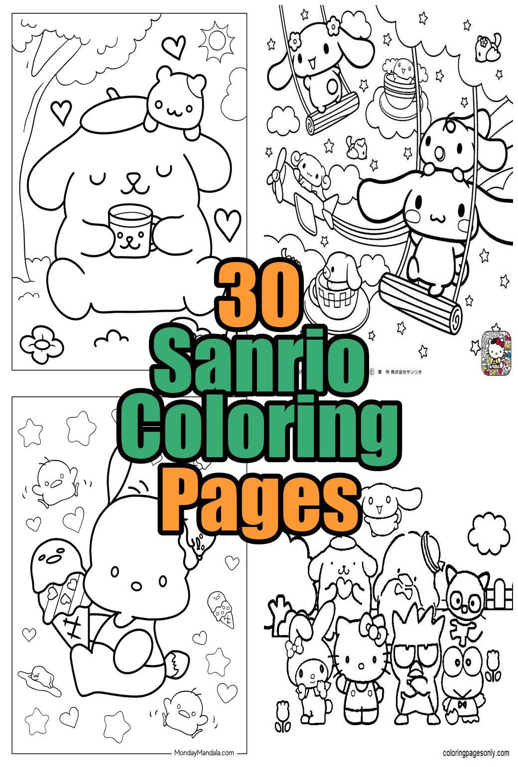 Hello Kitty Coloring Pages Birthday-d5c06155499dd8578b4b90f308d3d8c2