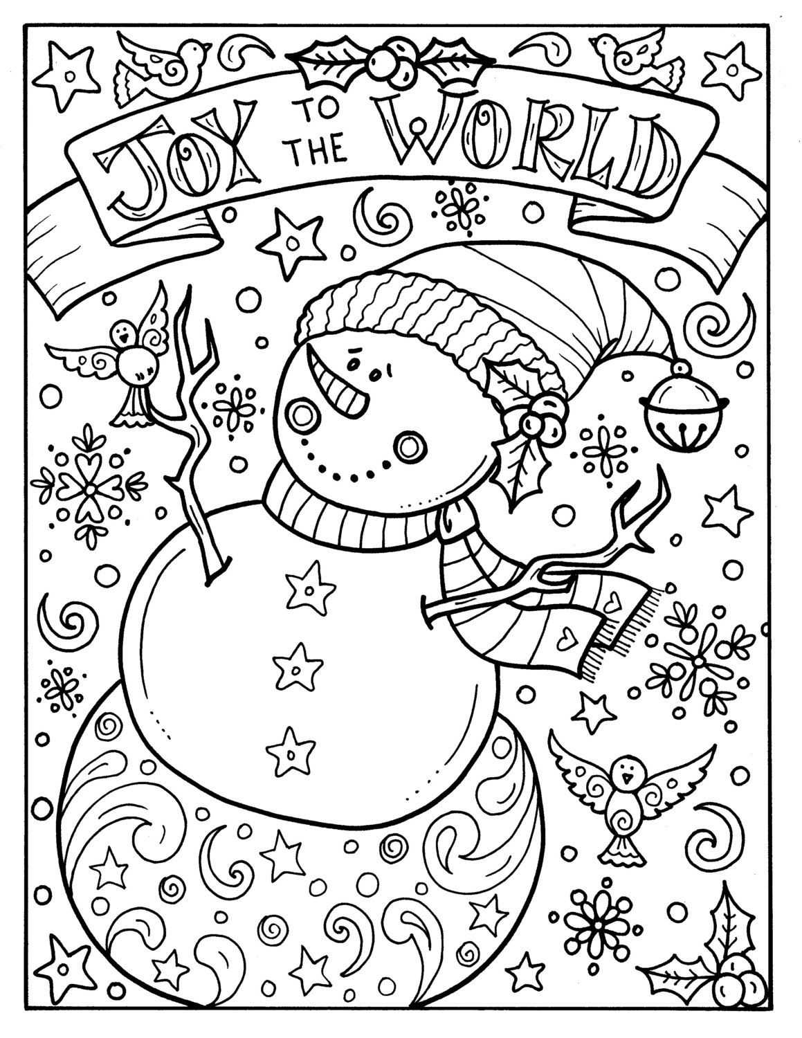 Christmas Coloring Art