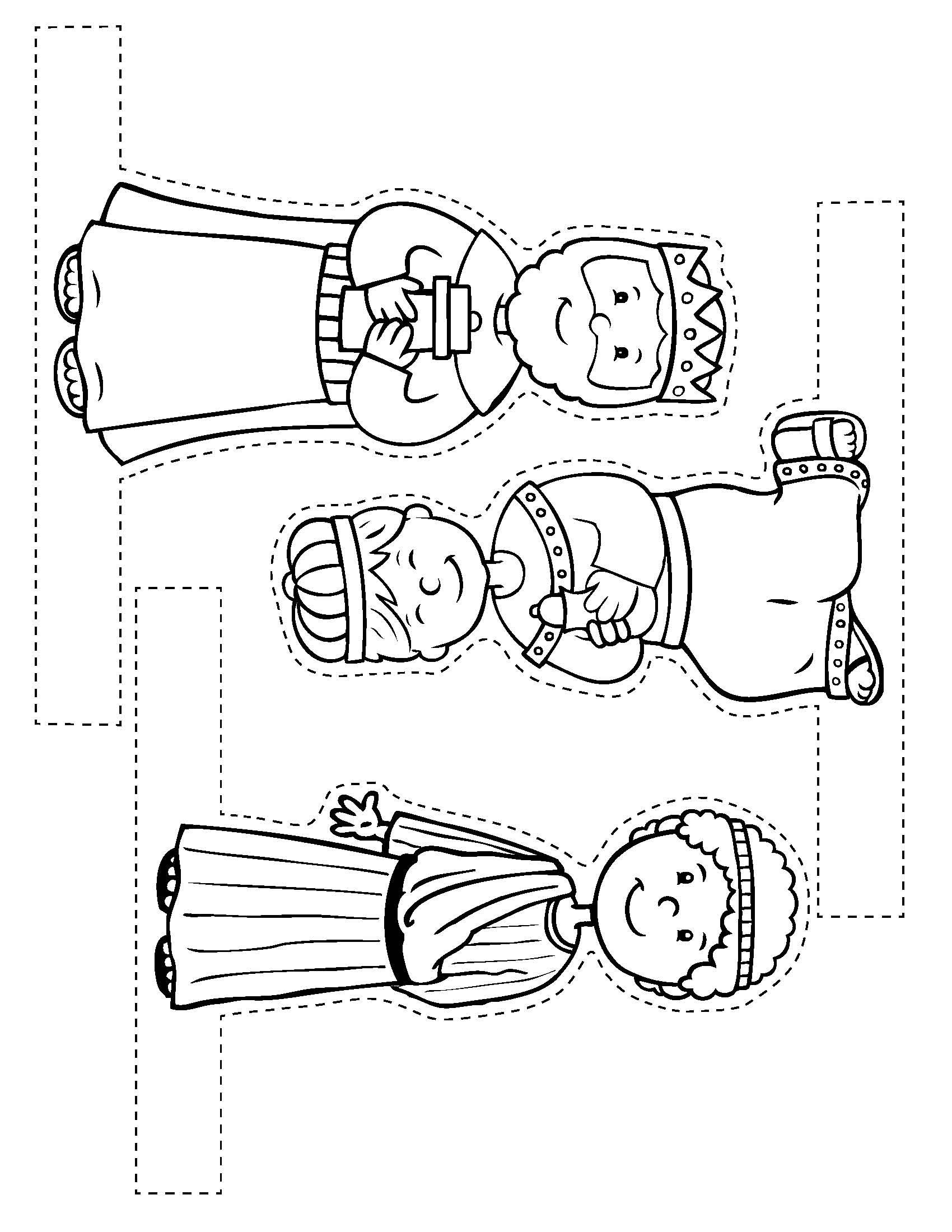 Christmas Coloring Craft