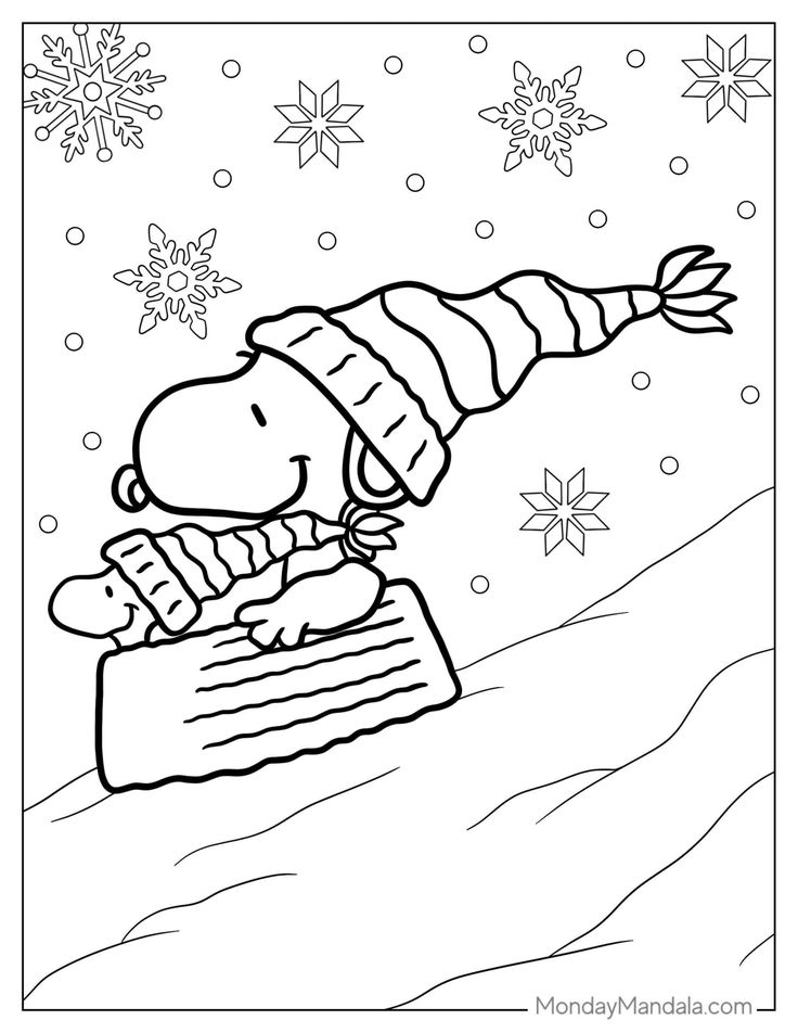 Christmas Coloring Pages Aesthetic