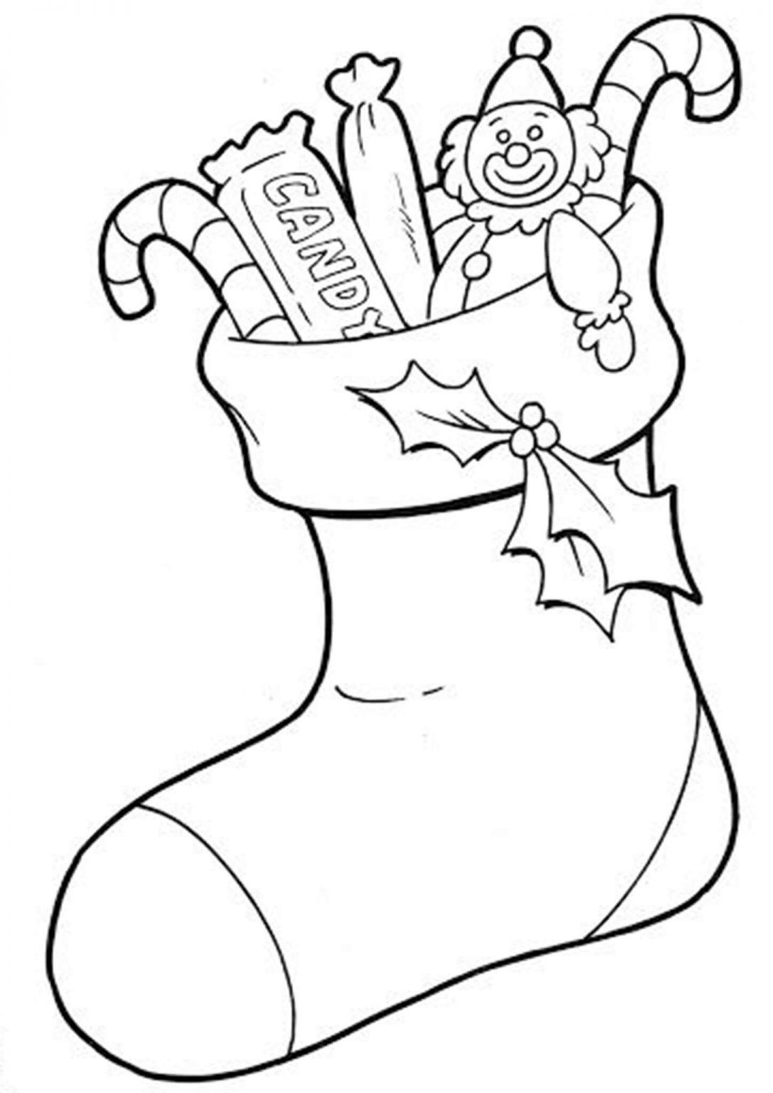 Christmas Coloring Pages Long