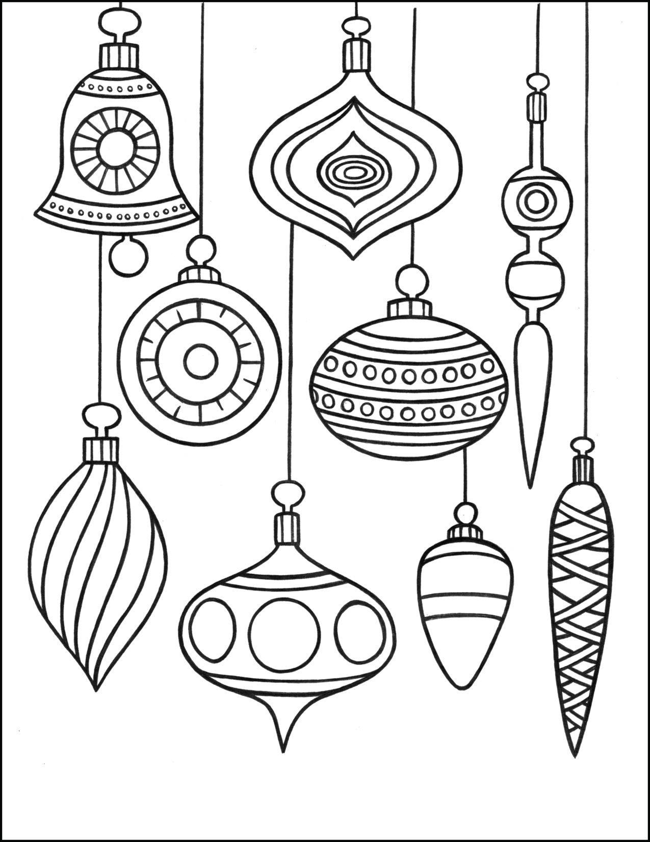 Christmas Coloring Sheets