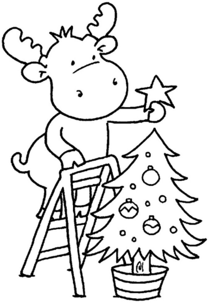 Christmas Coloring Templates