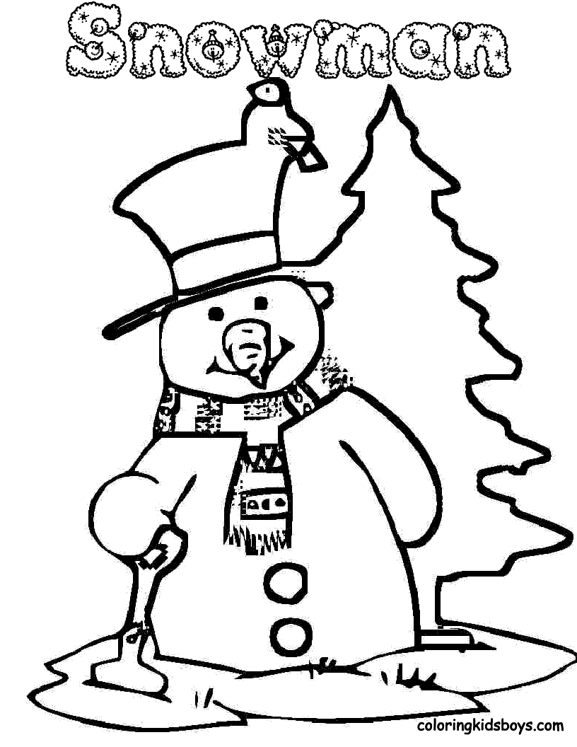 Christmas Coloring Toddler