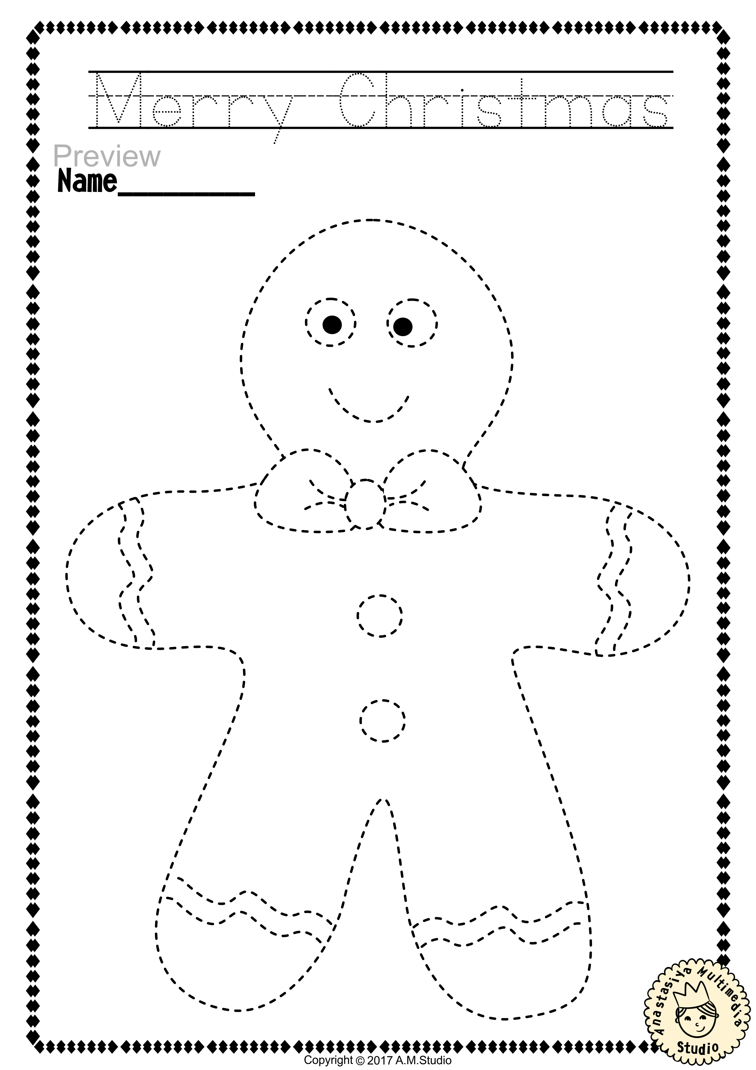 Christmas Coloring Worksheets