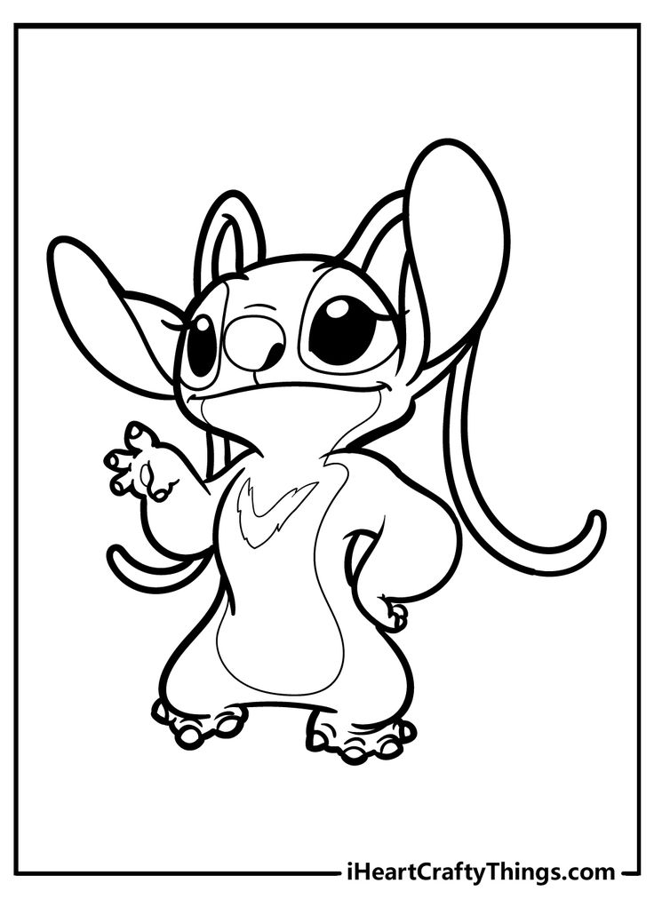 Cute Coloring Pages Easy Stitch