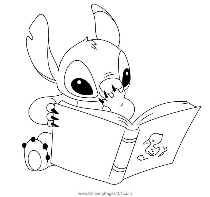 Disney Coloring Book Stitch