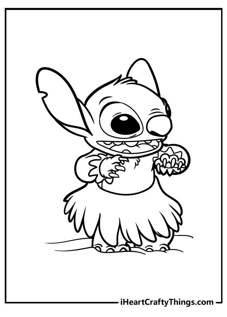 Disney Lilo And Stitch Coloring Pages