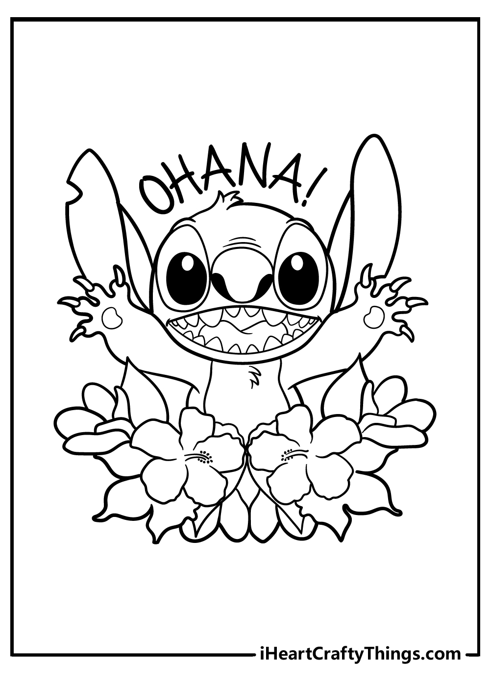 Lilo And Stitch Coloring Picture