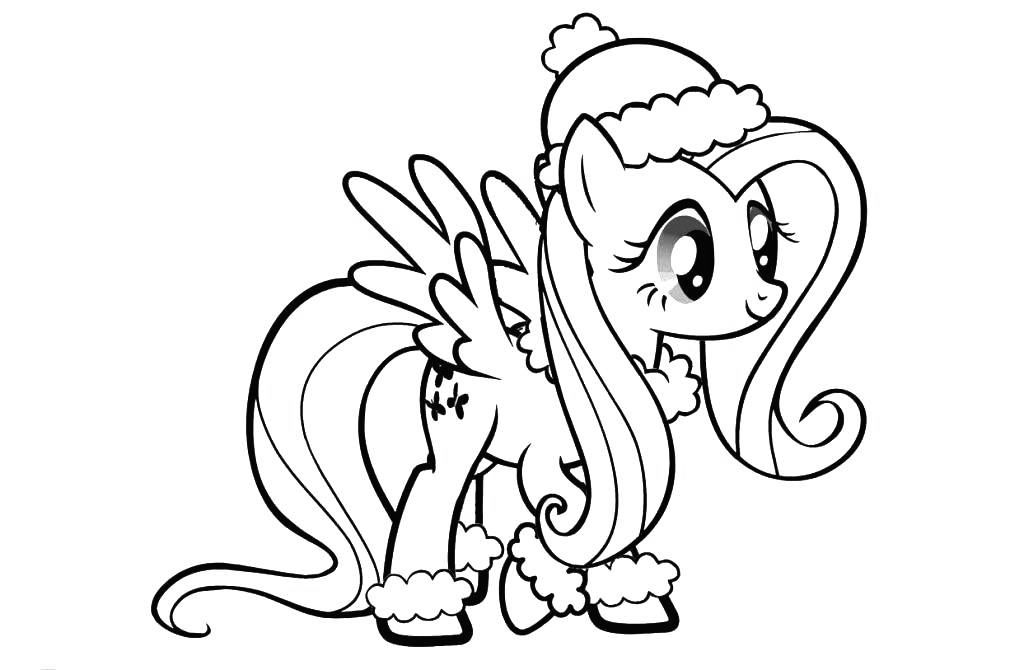 My Little Pony Winter Coloring Pages