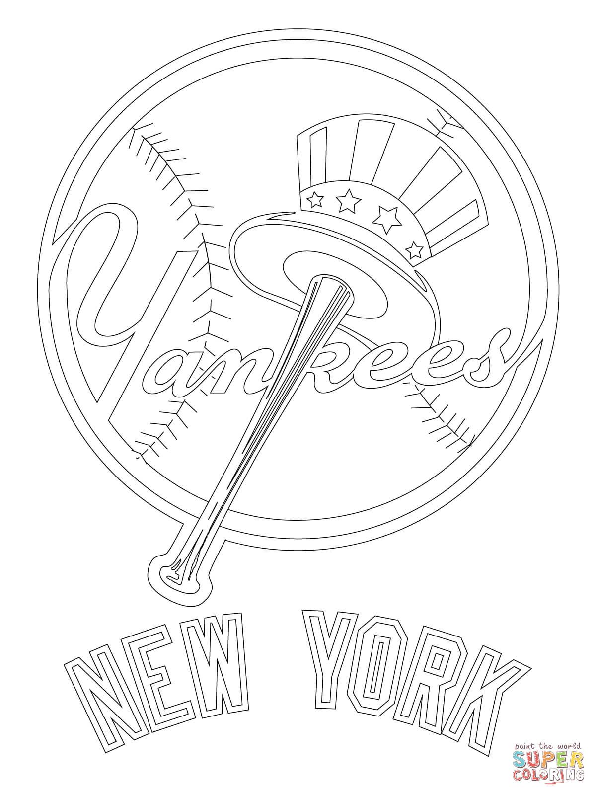 New York Christmas Coloring Page