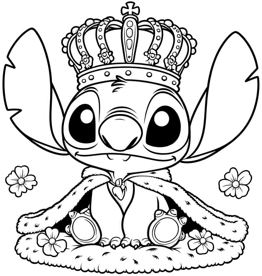 Stitch Coloring Sheets Printable