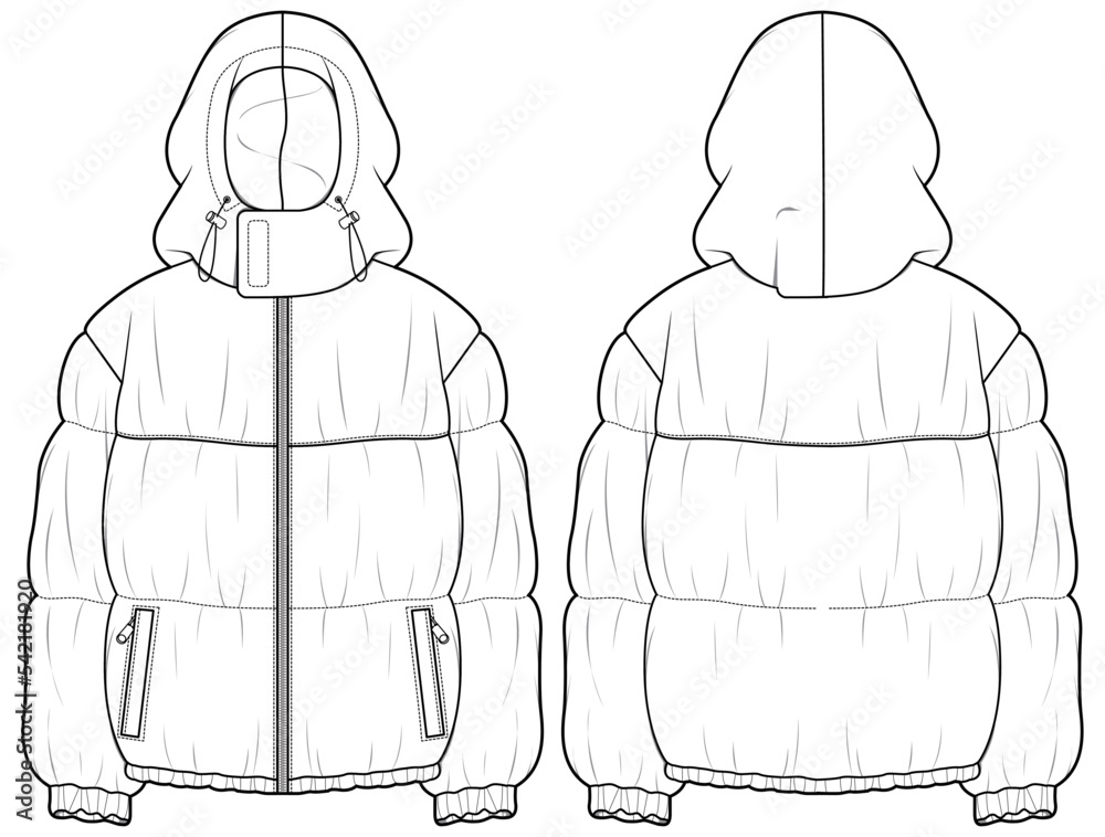 Winter Jacket Coloring