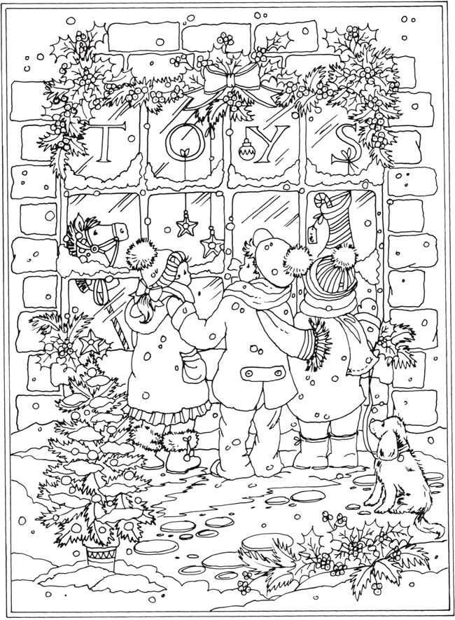 Winter Onederland Coloring Pages