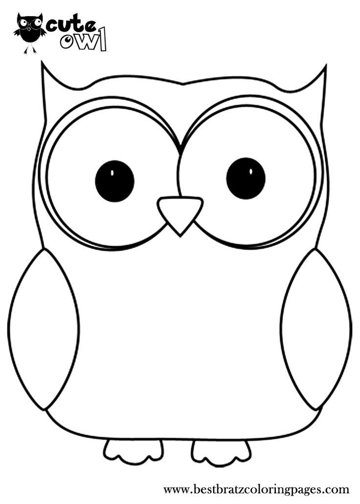 Winter Owl Coloring