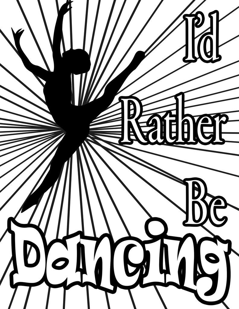 20 Dance Coloring Pages Free Printable Simple