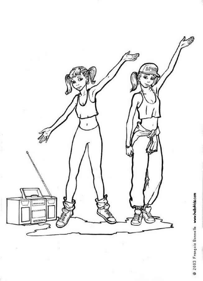 20 Dance Coloring Pages Free Printable Simple